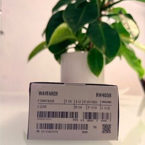 Ray-Ban Wayfarer Shiny Black Glasses